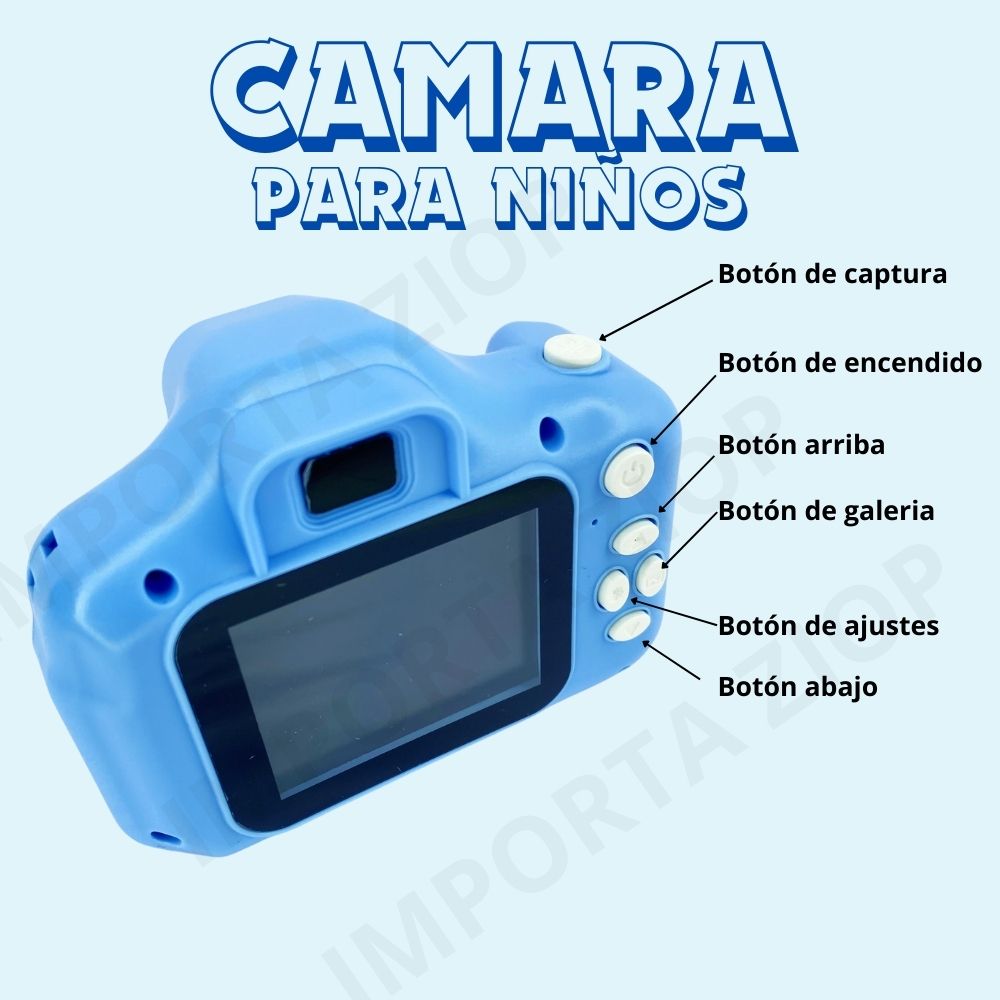 Camara para Niños Digital Fotos y Videos