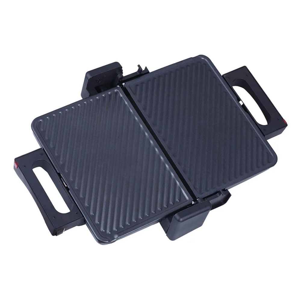 Parrilla Grill para Panini Blackline con Placas Antiadherentes 2000 W