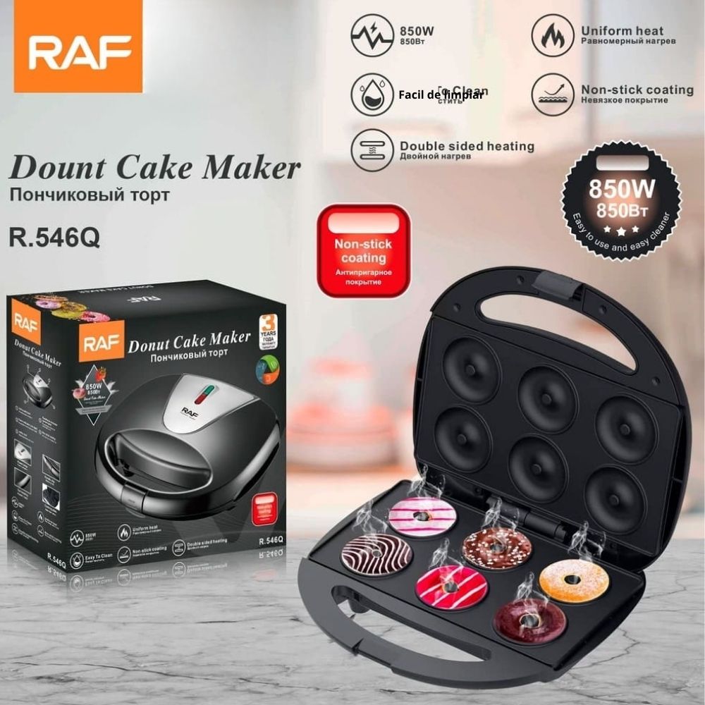 Máquina para Mini Donuts RAF R 546Q 850W – 6 Cavidades Antiadherente