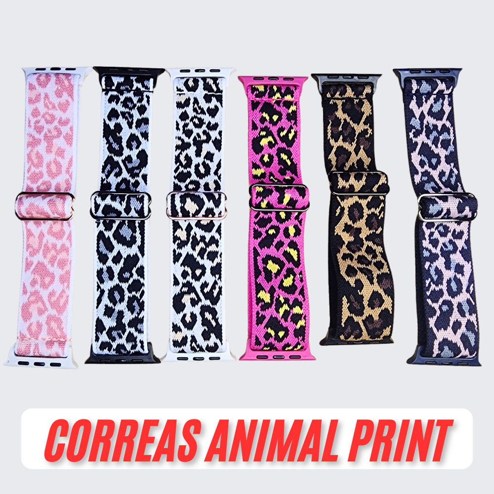 Correas Animal Print para Smartwatch