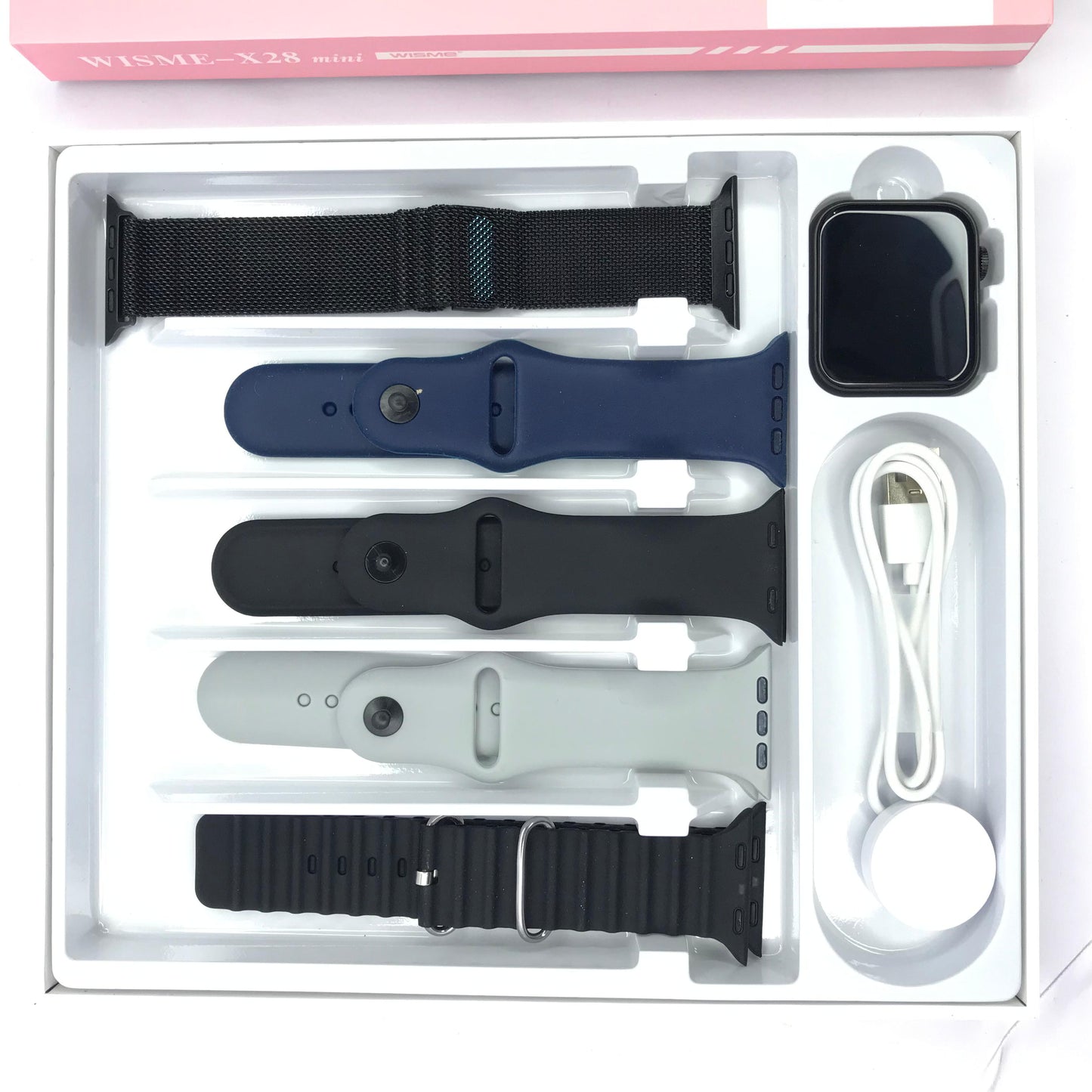 Smartwatch X28 Mini – 5 en 1 con Correas Intercambiables