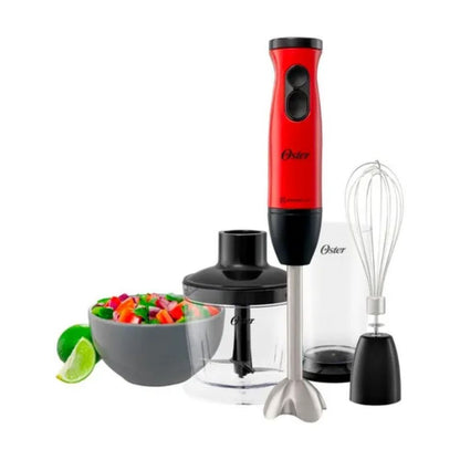 Batidor Licuadora de Inmersión Oster Roja
