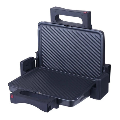 Parrilla Grill para Panini Blackline con Placas Antiadherentes 2000 W