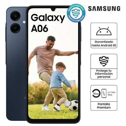 Celular Samsung Galaxy A06 128GB 4GB RAM Negro