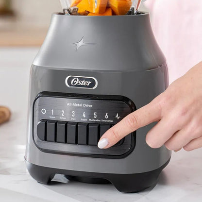 Licuadora Oster con vaso de 1.5L con 6 velocidades