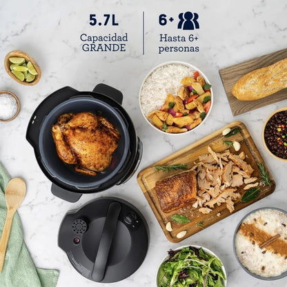 Olla Multifuncional Oster Turbo de 5.7 L DiamondForce