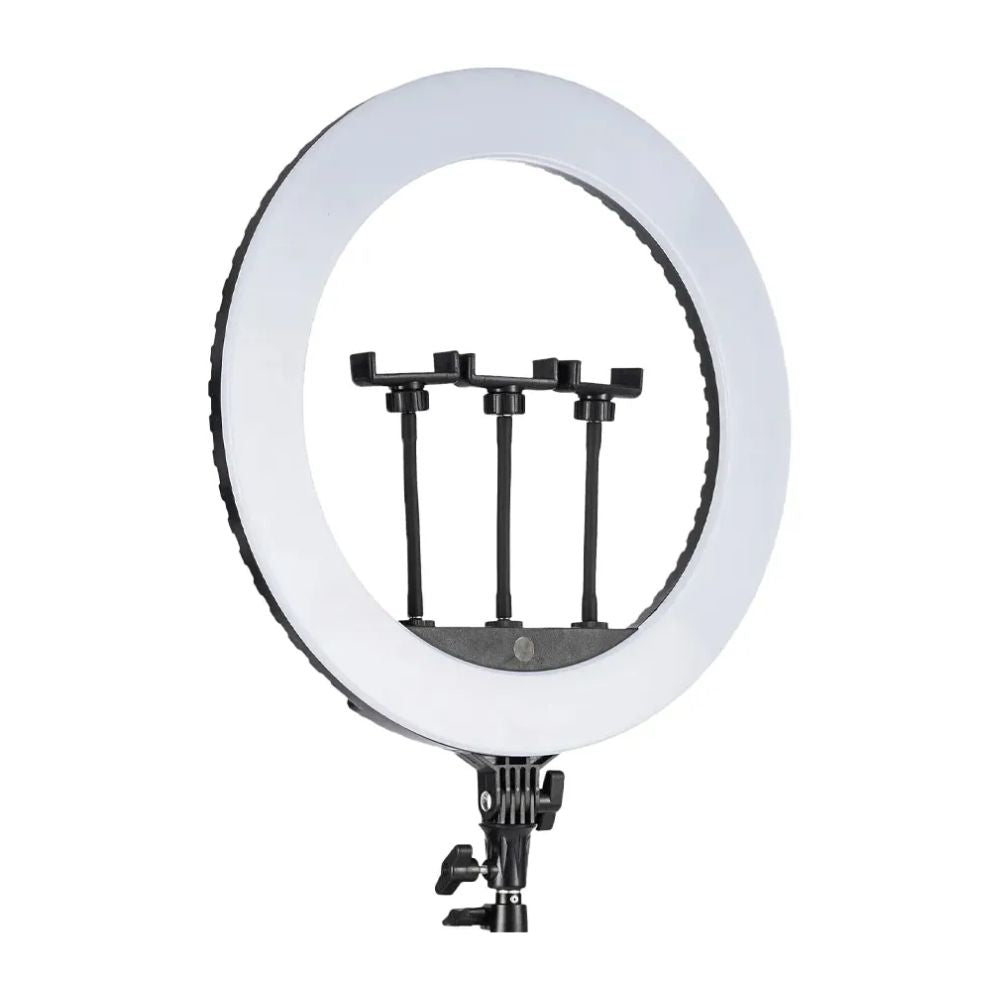 Aro Led 56cm + Tripode + Control Con 3 Adaptadore De Celular