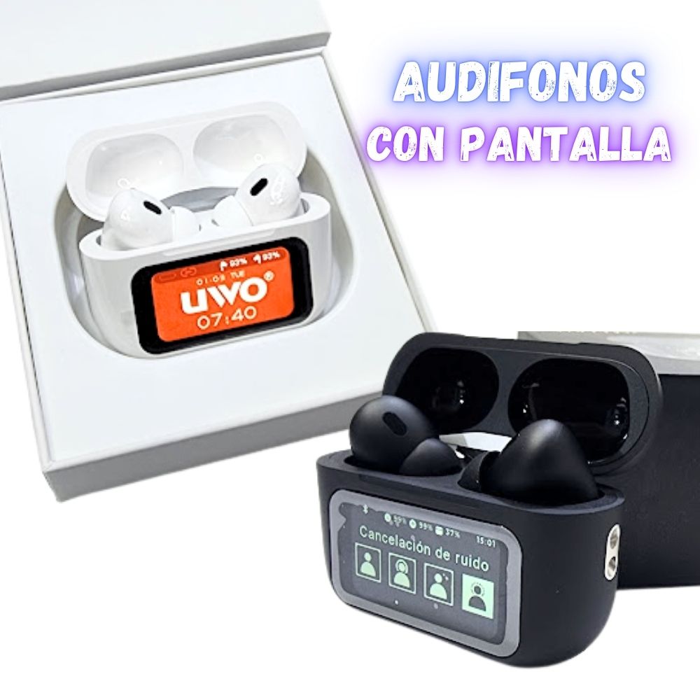 AUDIFONOS CON PANTALLA