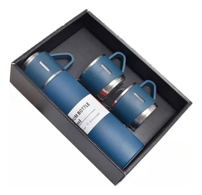 Termo De Acero Inoxidable Set De 3 Tazas