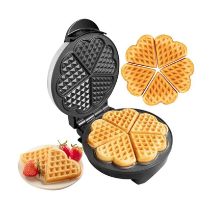 Waflera Blackline WF-906 | Waffles en Forma de Corazón