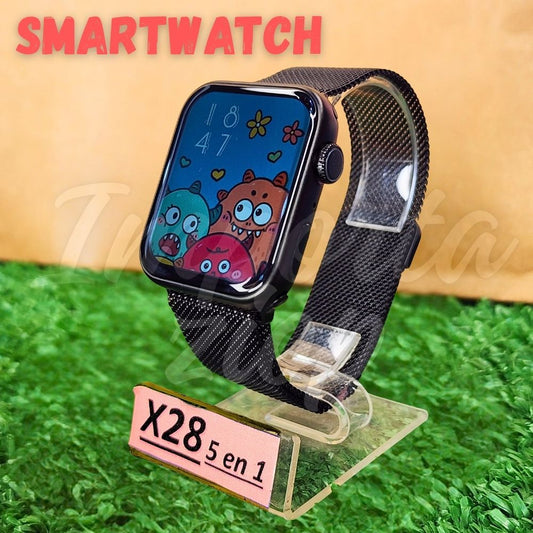Smartwatch X28 Mini – 5 en 1 con Correas Intercambiables