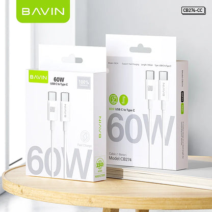 Cable BAVIN PD30W Tipo-C a Lightning | Carga Rápida