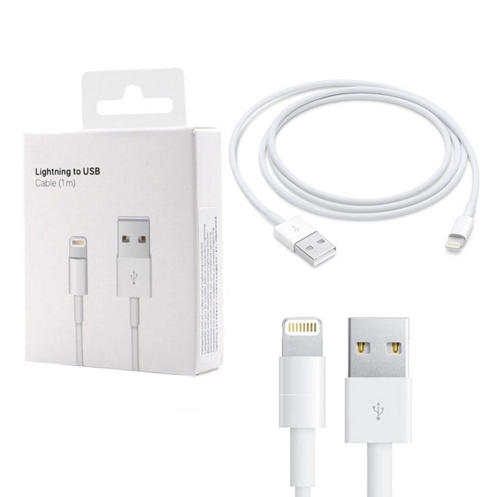 Cable Lightning a USB de 1 Metro | Carga y Sincronización Rápida