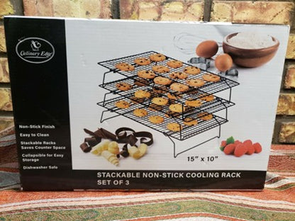 Rejillas Plegables de Enfriamiento para Galletas y Alimentos