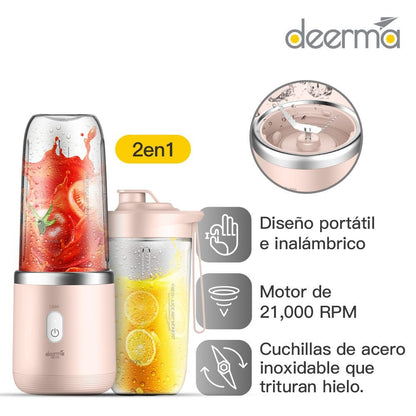 Licuadora Portátil Deerma 400ml