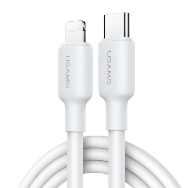 Kit Cargador Rápido 20W USB-C USAMS Serie YX con Cable Incluido