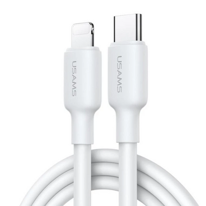 Kit Cargador Rápido 20W USB-C USAMS Serie YX con Cable Incluido